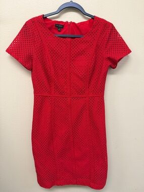 Talbots Women’s Red Dress Sz4